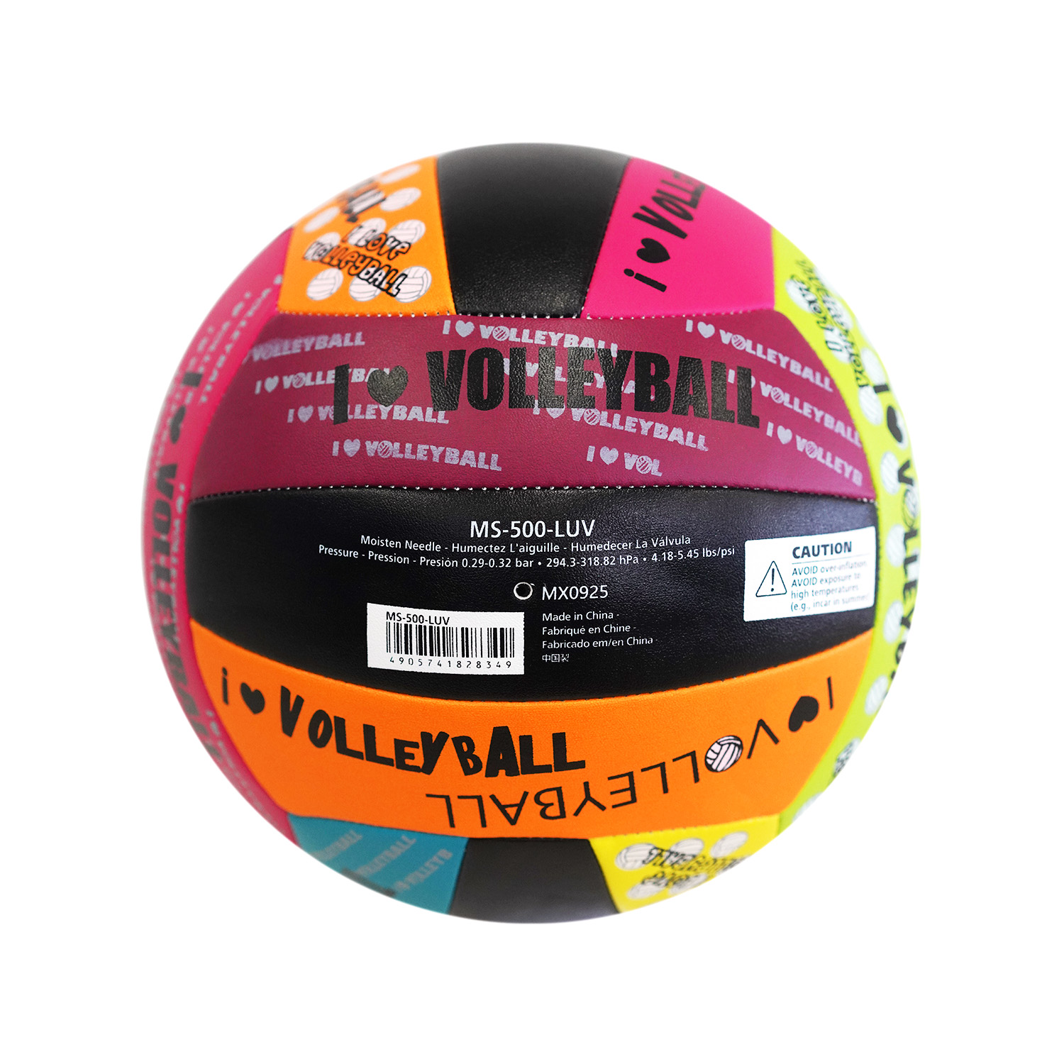 MOLTEN MS500-LUV VOLLEYBALL SIZE 5, , large image number null